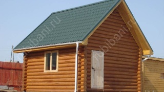 Дом 5×5 м в лапу, 25 м²