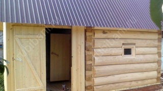 Баня 3×3 м, 9 м²