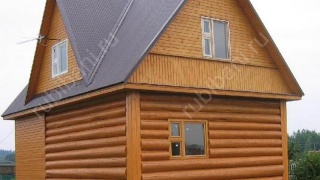 Дом 5×5 м в лапу, 25 м²
