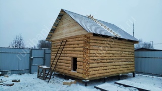 Баня 6×6 м, 36 м²