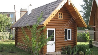 Дом 4×4 м в чашу, 16 м²